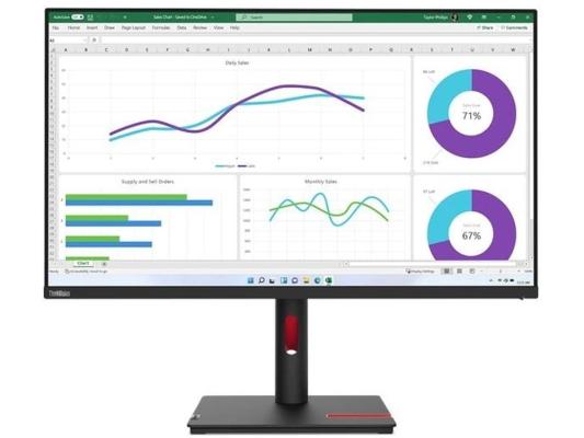 Монитор Lenovo 31.5" ThinkVision T32h-30 черный IPS LED 4ms 16:9 HDMI матовая HAS Piv 1000:1 350cd 178гр/178гр 2560x1440 60Hz DP Quad 2K (1440p) USB 9.9кг