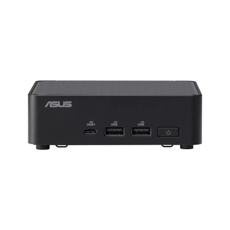 платформа для ПК/ Nettop ASUS NUC Model: NUC14RVK, Intel® Core™ 3 Processor 100U, 2xDDR5-5600 SO-DIMM supp, Intel® Graphics, Wi-Fi 6E AX211, BT v5.3, 3xUSB 3.2 Gen2, 1xUSB 2.0, 1xUSB 3.2 Gen2 Type-C + 2xT-bolt 4 Type-C w/ DP 1.4, 2xHDMI 2.1, 1xRJ45 LAN, 1xDC-in, Intel® Ethernet Controller I226-LM, 2.5G, Support: 128GB~4TB M.2 2280 NVMe™ PCIe® 4.0 x 4 SSD+128GB~2TB M.2 2242 NVMe™ PCIe® 4.0 x 4 SSD?, 19VDC, 4.74A, 90W Power Adapter, W/O OS, With ASUS LOGO, Black