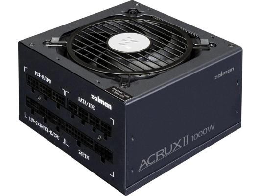Zalman ZM1000-ARX2, 1000W, ATX12V v3.1, APFC, 12cm Fan, 80+ Platinum Gen5.1, Full Modular, Retail