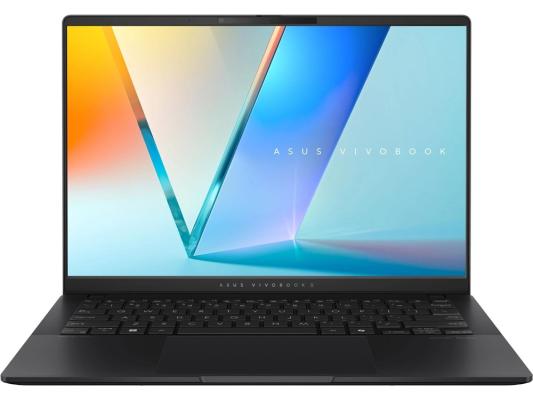Ноутбук Asus VivoBook S14 OLED S5406SA-QD237 Core Ultra 5 226V 16Gb SSD512Gb Intel Arc 130V 14" OLED WUXGA (1920x1200) без ОС black WiFi BT Cam (90NB15R3-M00FP0)