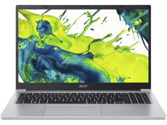 Ноутбук Acer Aspire Lite AL15-36P-C9XQ N-series N150 8Gb SSD256Gb Intel Graphics 15.6" IPS FHD (1920x1080) без ОС silver WiFi BT Cam 6000mAh (NX.DGJCD.004)