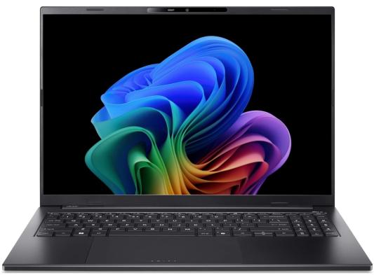 Ноутбук Acer Swift Go 16 SFG16-74-938Q Core Ultra 9 288V 32Gb SSD1Tb Intel Arc 140V 16" OLED WUXGA+ (2048x1280) без ОС black WiFi BT Cam (NX.JNMCD.004)