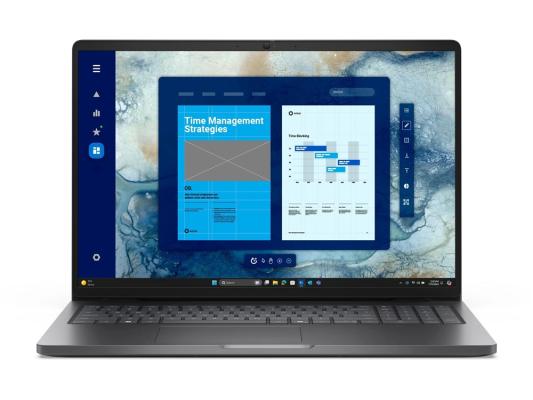 Ноутбук Dell Pro 16 Core Ultra 7 255U 16Gb SSD1Tb Intel Graphics 16" IPS FHD+ (1920x1200) Linux grey WiFi BT Cam (PRO16-7613)