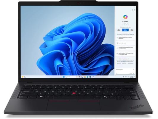Ноутбук Lenovo ThinkPad T14 G5 Core Ultra 7 155U 16Gb SSD512Gb Intel Graphics 14" IPS WUXGA (1920x1200) Windows 11 Pro 64 black WiFi BT Cam (21ML0089US)