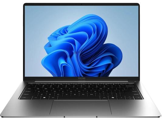 Ноутбук Tecno MegaBook T14FA Air Ryzen 5 7535HS 16Gb SSD1Tb AMD Radeon 660M 14.1" IPS WUXGA (1920x1200) Windows 11 Home grey WiFi BT Cam 4830mAh (71003300543)