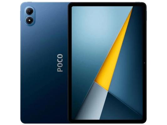 Планшет Xiaomi Poco Pad M1 7s Gen 4 (2.7) 8C RAM8Gb ROM256Gb 12.1" IPS 2560x1600 Android 15 синий 8Mpix 8Mpix BT WiFi microSD 2Tb 12000mAh 1992hrs