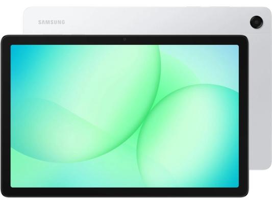Планшет Samsung Galaxy Tab A11+ BSM-X236B 7300 (2.5) 8C RAM8Gb ROM256Gb 11" TFT 1920x1200 5G Android 15 серебристый 8Mpix 5Mpix BT WiFi microSD 2Tb 7040mAh