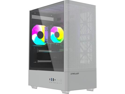 ПК Teclast G03 Ryzen 5 7500F (3.7) 32Gb SSD1Tb Arc B580 12Gb Windows 11 Pro GbitEth WiFi BT 500W белый (G03 7500F32G1TB580WKRU)