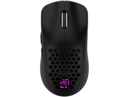 Мышь Оклик 900GMW черный оптическая 26000dpi беспров. BT/Radio USB 6but (1796786)