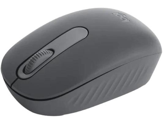 Мышь Logitech M196 графитовый оптическая 1000dpi беспров. BT для ноутбука 2but (910-007459)