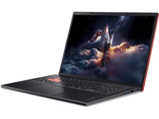 Ноутбук Acer Nitro Lite 16 NL16-71G-51L6 Core i5 13420H 16Gb SSD512Gb NVIDIA GeForce RTX4050 6Gb 16" IPS WUXGA (1920x1200) без ОС black WiFi BT Cam (NH.DAEEX.002)
