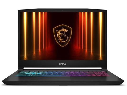 Ноутбук MSI Katana 15 HX B14WFK-021AU Core i7 14650HX 16Gb SSD512Gb NVIDIA GeForce RTX 5060 8Gb 15.6" IPS FHD (1920x1080) Windows 11 Home Multi Language black WiFi BT Cam (9S7-1587C1-021)