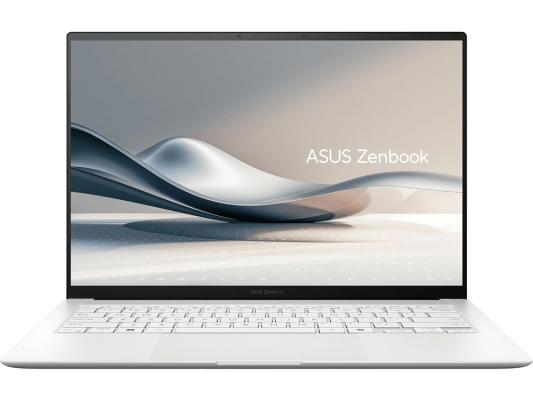 Ноутбук Asus Zenbook S 14 OLED UX5406SA-PV058W Core Ultra 7 258V 32Gb SSD1Tb Intel Arc 140V 14" OLED 3K (2880x1800) Windows 11 Home white WiFi BT Cam Bag (90NB14F2-M002F0)