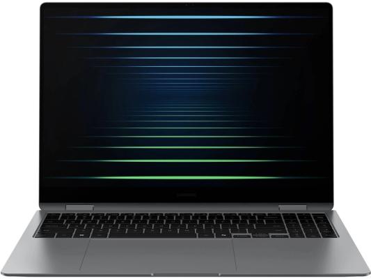 Ноутбук Samsung Galaxy Book 5 Pro 360 NP960 Core Ultra 7 256V 16Gb SSD512Gb Intel Arc 140V 16" AMOLED Touch 2.8K (2880x1800) Windows 11 Home grey WiFi BT Cam (NP960QHA-KG1IN)