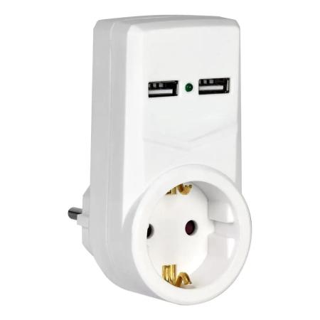 Адаптер-переходник IEK Т-01/01, белый [wtp10-16-01-zku-k01]