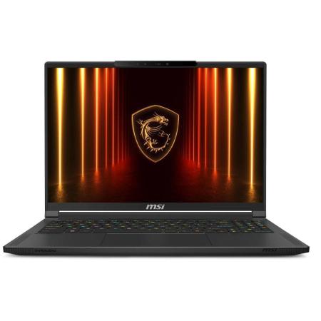 Ноутбук MSI Stealth 16 AI A2HWFG-086XRU Core Ultra 7 255H 32Gb SSD1Tb NVIDIA GeForce RTX 5060 8Gb 16" OLED QHD+ (2560x1600) FreeDOS black WiFi BT Cam (9S7-15F535-086)