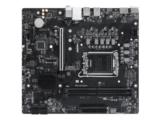 Материнская плата/ PRO H610M-B