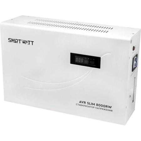 Стабилизатор напряжения SMARTWATT AVR Slim 8000RW белый [4512020310009]
