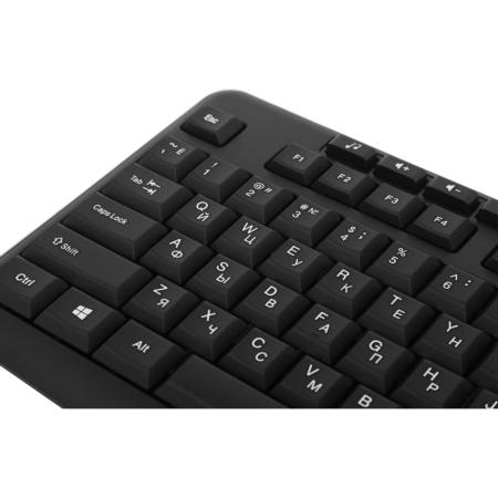 Клавиатура Oklick 711G,  USB, серый + белый [1790385]