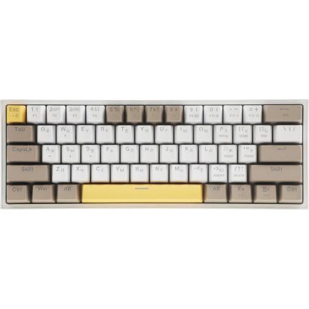 Клавиатура Redragon Fizz,  USB, белый серый [72602]