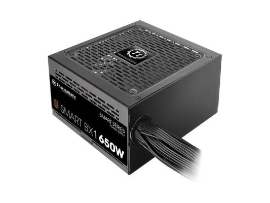 Блок питания Thermaltake ATX 650W Smart BX1 SE 80+ bronze (20+4pin) APFC 120mm fan color LED 6xSATA RTL