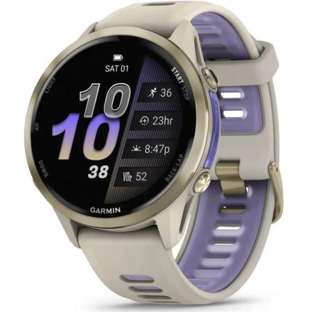 Смарт-часы Garmin Forerunner 970,  47мм,  1.4",  серый/синий/серый [010-02969-12]