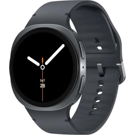 Смарт-часы Samsung Galaxy Watch 8 44мм,  1.5",  графитовый/графитовый [sm-l330ndaaxme]