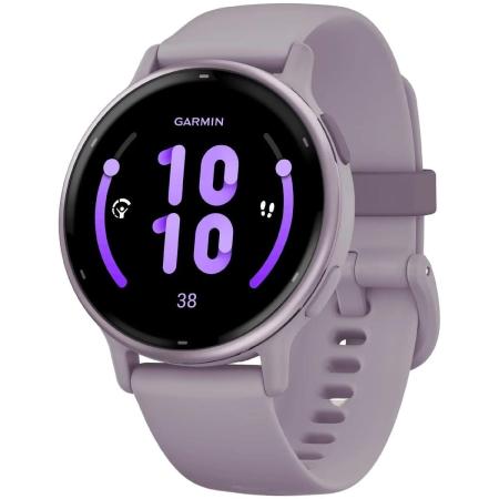 Смарт-часы Garmin Vivoactive 5,  30.4мм,  1.2",  сиреневый/сиреневый [010-02862-13]