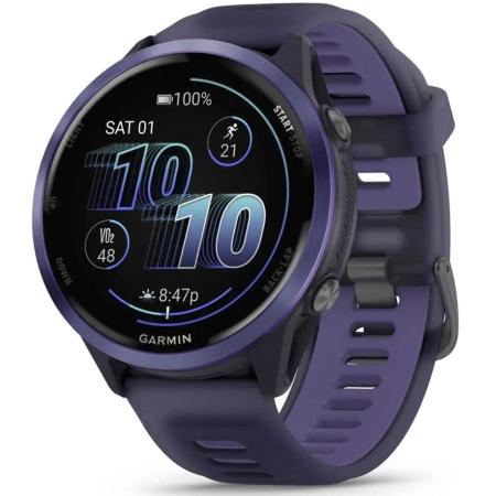 Смарт-часы Garmin Forerunner 570,  47мм,  1.4",  фиолетовый/фиолетовый [010-02971-02]