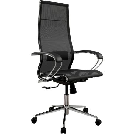 Кресло МЕТТА ErgoLife Set 7, на колесиках, сетка, черный [z316738281]