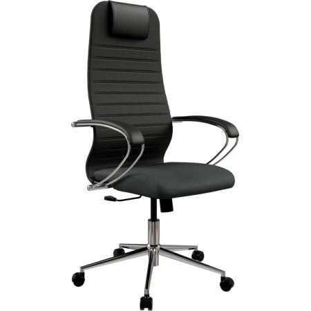 Кресло МЕТТА SU-B-10, на колесиках, сетка, черный [ze4.16.1.2a2]