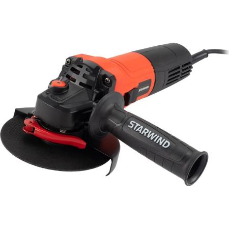 Углошлифовальная машина Starwind AG125E-950 950Вт 11000об/мин рез.шпин.:M14 d=125мм