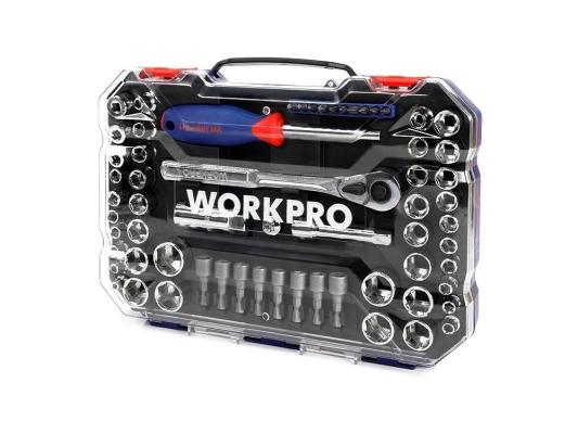 Набор инструментов Workpro WP202566 63 предмета (жесткий кейс)