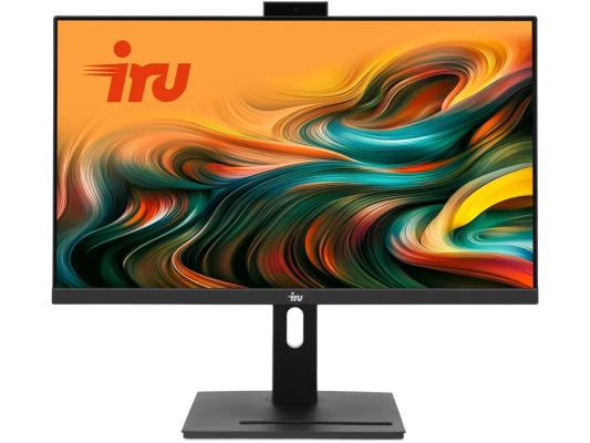 Моноблок IRU 23IM 23.8" Full HD i5 12450H (2) 16Gb SSD512Gb UHDG CR Windows 11 Pro GbitEth WiFi BT 90W Cam черный 1920x1080