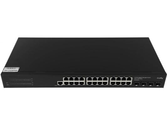Коммутатор Cudy GS2024S2 (L2) 24x1Гбит/с 4SFP управляемый