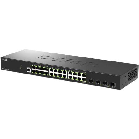 Коммутатор D-Link DGS-1210-28X/ME/C1A 24x1Гбит/с 4SFP+ управляемый