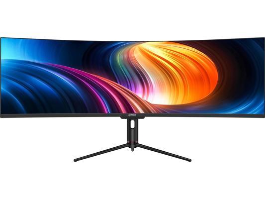 Монитор Dahua 49" DHI-LM49-EW410CA черный VA LED 32:9 HDMI M/M матовая HAS Piv 3000:1 400cd 178гр/178гр 5120x1440 120Hz DP 5K USB 11.5кг
