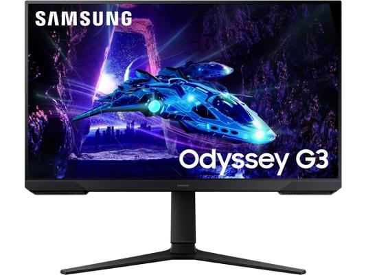 Монитор Samsung 27" Odyssey G3 LS27DG300EUXEN черный VA LED 16:9 HDMI матовая HAS Piv 3000:1 250cd 178гр/178гр 1920x1080 180Hz DP FHD 4.4кг