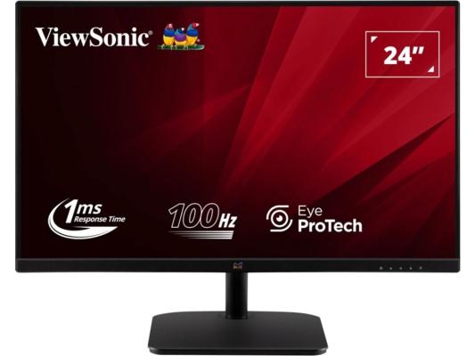 Монитор ViewSonic 23.8" VA2432-MHD-3 черный IPS LED 16:9 HDMI M/M матовая 250cd 178гр/178гр 1920x1080 100Hz VGA DP FHD 2.7кг