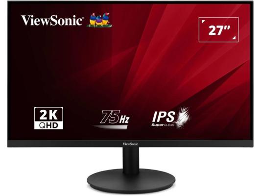 Монитор ViewSonic 27" VA2708-2K-HD-2 черный IPS LED 16:9 HDMI матовая 300cd 178гр/178гр 2560x1440 75Hz DP 2K 3.5кг