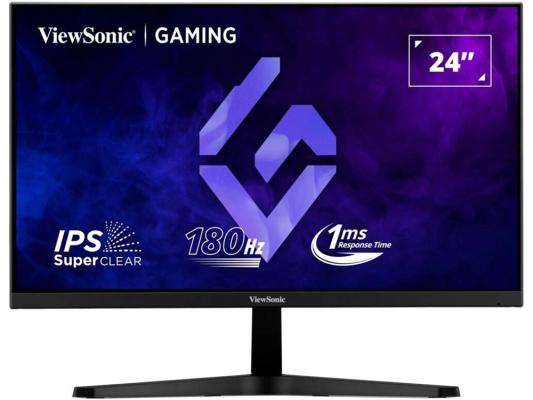 Монитор ViewSonic 23.8" VX24G1-HD черный IPS LED 16:9 HDMI матовая 300cd 178гр/178гр 1920x1080 180Hz G-Sync DP FHD 2.7кг