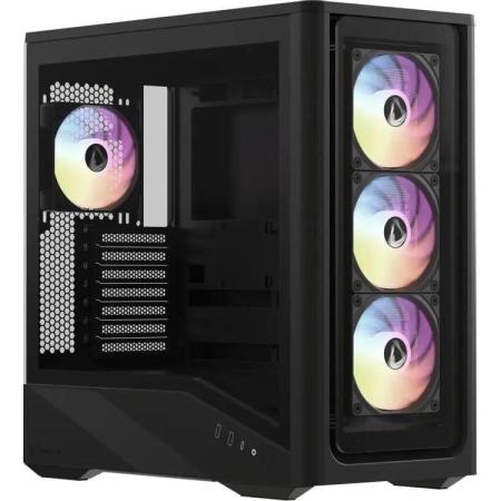 Formula V Line Air Power G9 DUO PA Black, ATX, TYPE-C*1, USB3.0*2, MESH/GLASS FRONT PANEL, FRONT 3x PERFORMANCE ARGB, REAR 1x PERFORMANCE ARGB