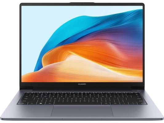 Ноутбук Huawei MateBook D 14 MDG-X MendelG-W5611D 14", IPS, Intel Core i5 13420H 2.1ГГц, 8-ядерный, 16ГБ 1ТБ SSD,  Intel UHD Graphics, без операционной системы, серый космос [53014mub]
