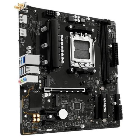 Материнская плата ASRock A620AM-X WiFi, Socket AM5, AMD A620A, mATX, Ret