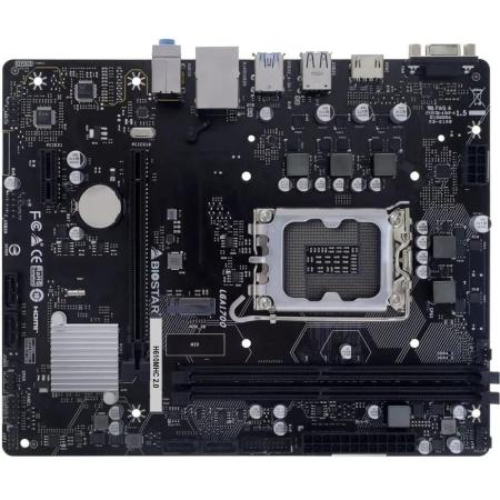 Материнская плата Biostar H610MHC 2.0, Socket LGA 1700, Intel H610, mATX, Ret