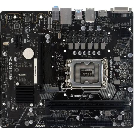 Материнская плата Biostar H610MHD D5, Socket LGA 1700, Intel H610, mATX, Ret
