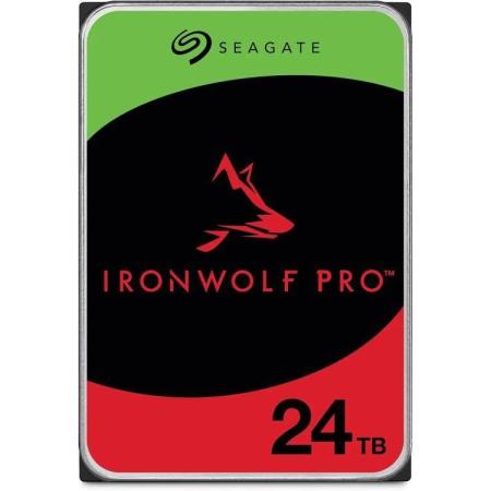 Жесткий диск Seagate Ironwolf Pro ST24000NT002,  24ТБ,  HDD,  SATA III,  3.5"