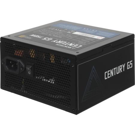 Блок питания MONTECH Century Gold G5,  750Вт,  80 PLUS GOLD,  120мм, черный, retail [century gold g5 750]