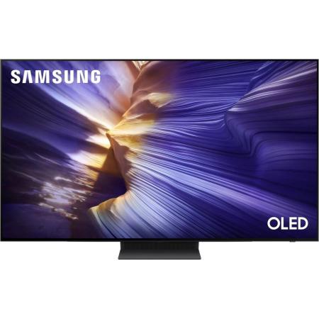 55" Телевизор Samsung QE55S90FAUXRU OLED, 4K Ultra HD, черный графит, СМАРТ ТВ, Tizen OS