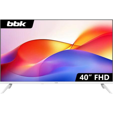 40" Телевизор BBK 40LEM-1042/FTS2C (W) FULL HD, белый